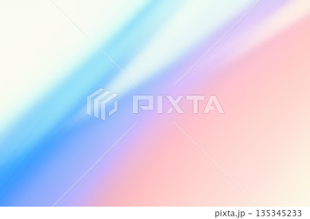 青、ピンク色系　ゆるやかなラインの抽象的背景 135345233