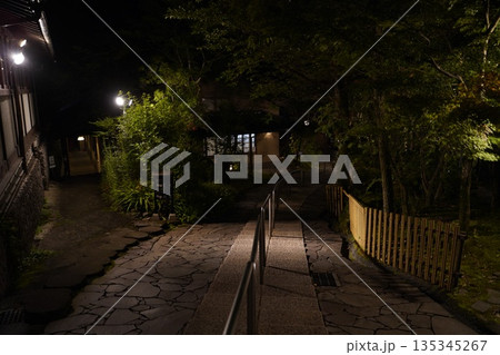 夜　庭園旅館 135345267