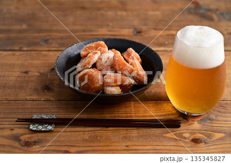 ニンジンのから揚げ 135345827