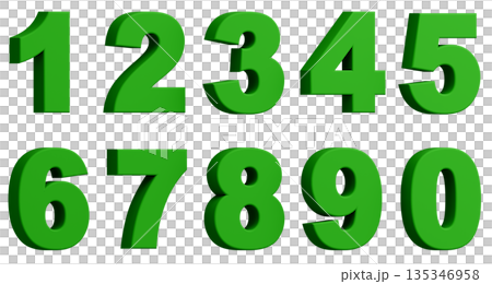 3D background material_number_green 135346958