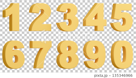3D background material_number_yellow 135346966