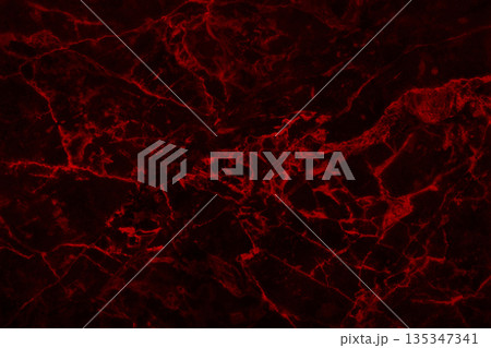 Dark red marble texture background in natural patterns with high resolution detailed structure luxurious, seamless pattern of tile stone floor. 135347341