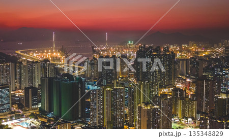Jan 9 2026 Urban Landscape of Cheung Sha Wan District in Hong Kong Jan 9 2026 Urban Landscape of Cheung Sha Wan District in Hong Kong 135348829
