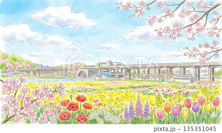 春色ローカル線の旅 135351045