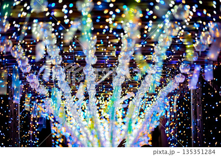 【愛知県飛島村】とびしま宵あかり　風鈴とイルミネーションの絶景 135351284