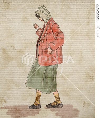 Illustration painting colorful drawing  135352377