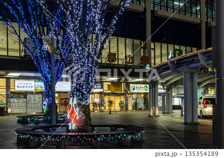 福島県郡山市　郡山駅前イルミネーション 135354189