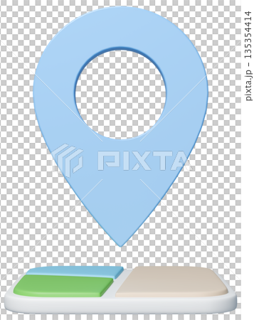 3D image_map pin_light blue 135354414