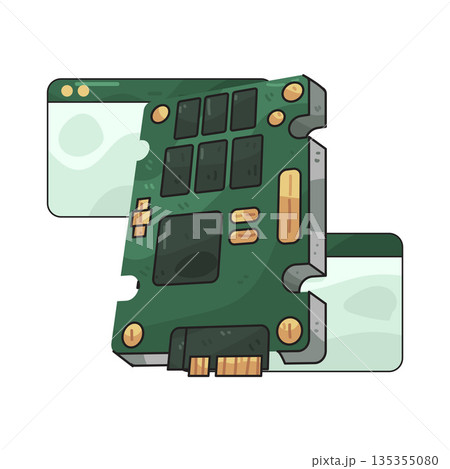 illustration of SSD illustration of SSD 135355080