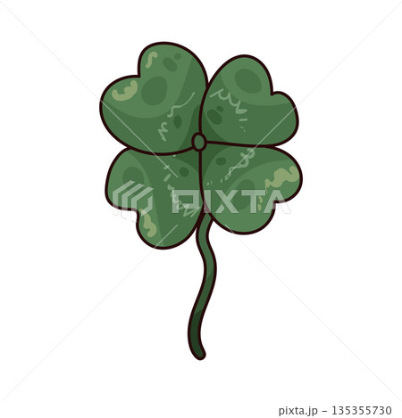 illustration of Clover illustration of Clover 135355730