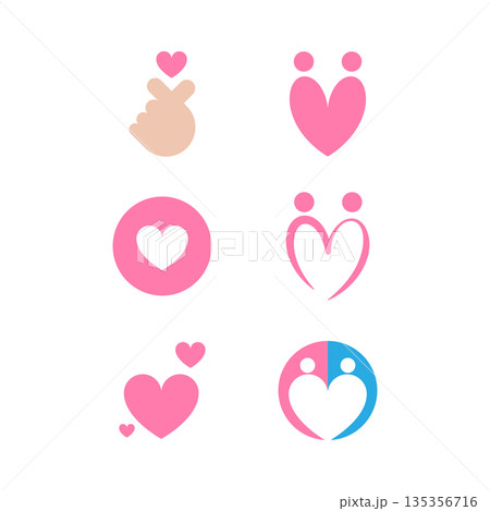 Love logo icon Love logo icon 135356716