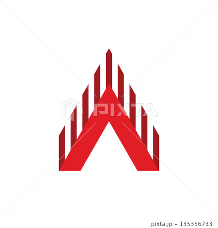 A initial letter logo 135356733