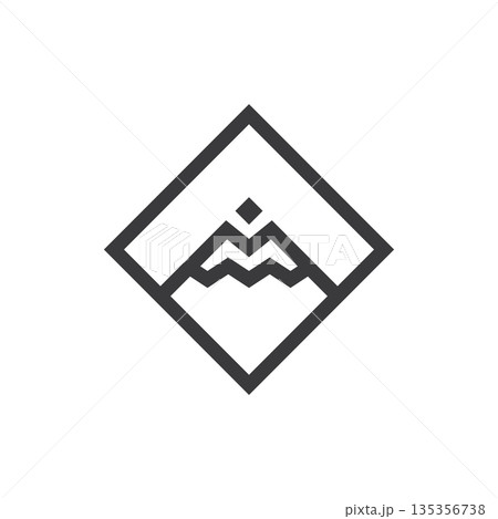 Mountain illustration design 135356738