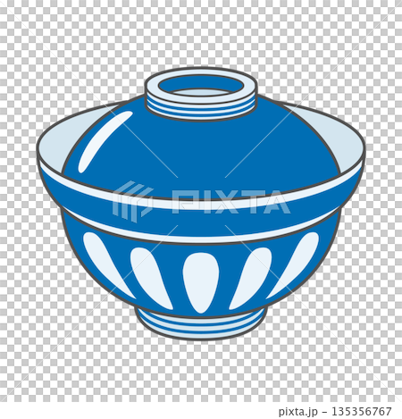 Lidded bowl icon 135356767