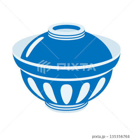 蓋つき丼ぶりのアイコン 135356768