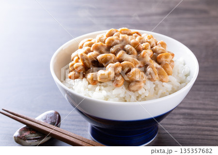 納豆ごはん 納豆ごはん 135357682