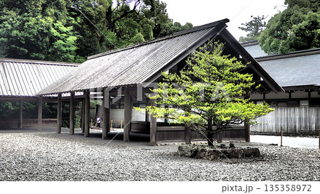 四⾄神、伊勢神宮外宮 135358972