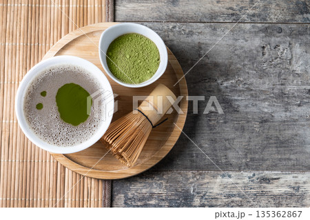 Traditional Japanese Matcha Green Tea 135362867