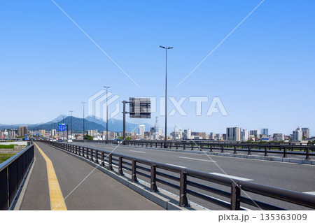 宗麟大橋と大分市街地 宗麟大橋と大分市街地 135363009