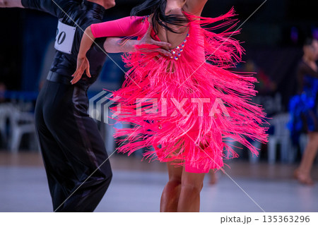 Ballroom dance couple 135363296