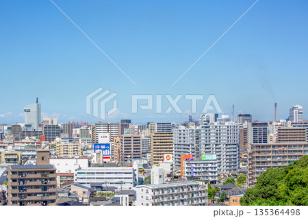 大分市街地　別府湾 135364498