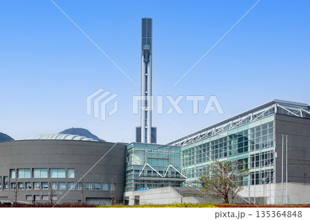 別府ビーコンプラザとグローバルタワー 135364848