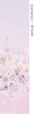 Diverse Delicate Floral And Decorative Pattern Designs In Soft Tones Diverse Delicate Floral And Decorative Pattern Designs In Soft Tones 135365453