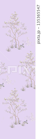 Diverse Delicate Floral And Decorative Pattern Designs In Soft Tones Diverse Delicate Floral And Decorative Pattern Designs In Soft Tones 135365547