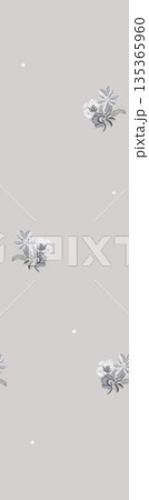 Diverse Delicate Floral And Decorative Pattern Designs In Soft Tones 135365960