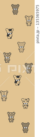 Diverse Delicate Floral And Decorative Pattern Designs In Soft Tones 135365975