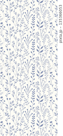 Diverse Delicate Floral And Decorative Pattern Designs In Soft Tones Diverse Delicate Floral And Decorative Pattern Designs In Soft Tones 135366053