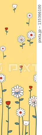 Diverse Delicate Floral And Decorative Pattern Designs In Soft Tones 135366100