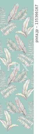 Diverse Delicate Floral And Decorative Pattern Designs In Soft Tones 135366167