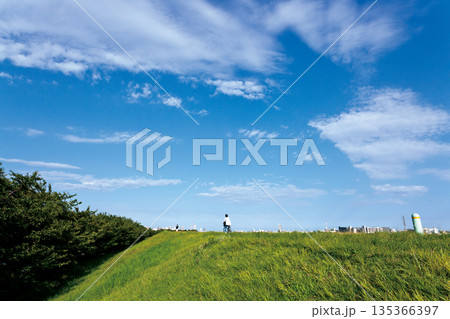 荒川サイクリングロード（戸田市） 135366397