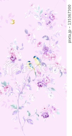 Soft Pastel Floral And Abstract Decorative Pattern Design Collection Soft Pastel Floral And Abstract Decorative Pattern Design Collection 135367300