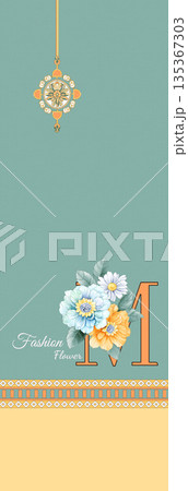 Soft Pastel Floral And Abstract Decorative Pattern Design Collection Soft Pastel Floral And Abstract Decorative Pattern Design Collection 135367303
