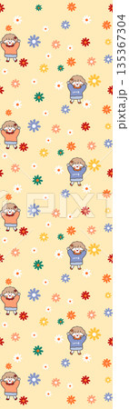 Soft Pastel Floral And Abstract Decorative Pattern Design Collection Soft Pastel Floral And Abstract Decorative Pattern Design Collection 135367304