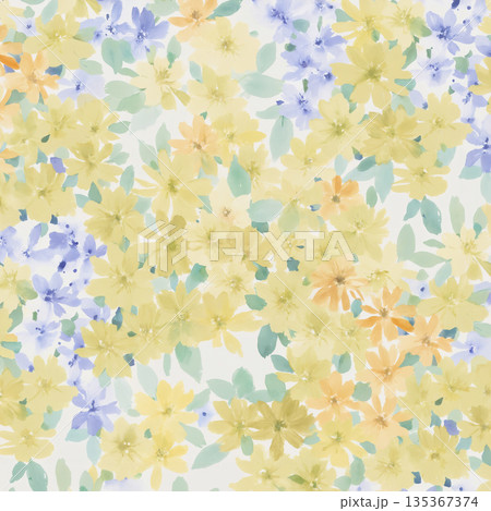 Soft Pastel Floral And Abstract Decorative Pattern Design Collection Soft Pastel Floral And Abstract Decorative Pattern Design Collection 135367374