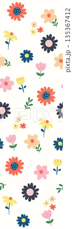 Soft Pastel Floral And Abstract Decorative Pattern Design Collection Soft Pastel Floral And Abstract Decorative Pattern Design Collection 135367412