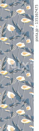 Soft Pastel Floral And Abstract Decorative Pattern Design Collection Soft Pastel Floral And Abstract Decorative Pattern Design Collection 135367475
