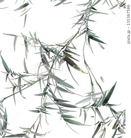 Soft Pastel Floral And Abstract Decorative Pattern Design Collection 135367566