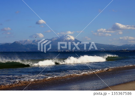 冬の美保湾 冬の美保湾 135367586