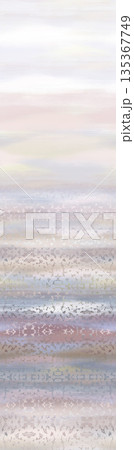 Soft Pastel Floral And Abstract Decorative Pattern Design Collection 135367749