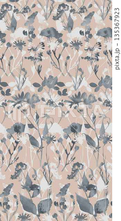 Soft Pastel Floral And Abstract Decorative Pattern Design Collection Soft Pastel Floral And Abstract Decorative Pattern Design Collection 135367923