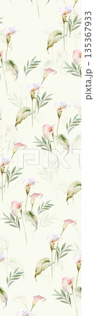 Soft Pastel Floral And Abstract Decorative Pattern Design Collection Soft Pastel Floral And Abstract Decorative Pattern Design Collection 135367933