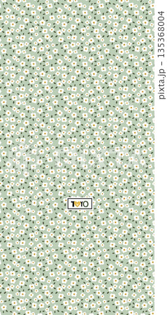 Soft Pastel Floral And Abstract Decorative Pattern Design Collection 135368004