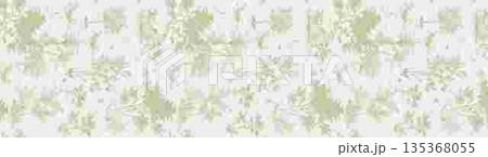 Soft Pastel Floral And Abstract Decorative Pattern Design Collection 135368055