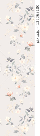 Soft Pastel Floral And Abstract Decorative Pattern Design Collection Soft Pastel Floral And Abstract Decorative Pattern Design Collection 135368180