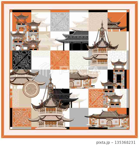 Soft Pastel Floral And Abstract Decorative Pattern Design Collection Soft Pastel Floral And Abstract Decorative Pattern Design Collection 135368231