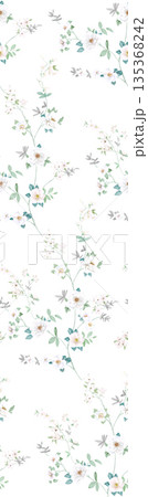 Soft Pastel Floral And Abstract Decorative Pattern Design Collection Soft Pastel Floral And Abstract Decorative Pattern Design Collection 135368242